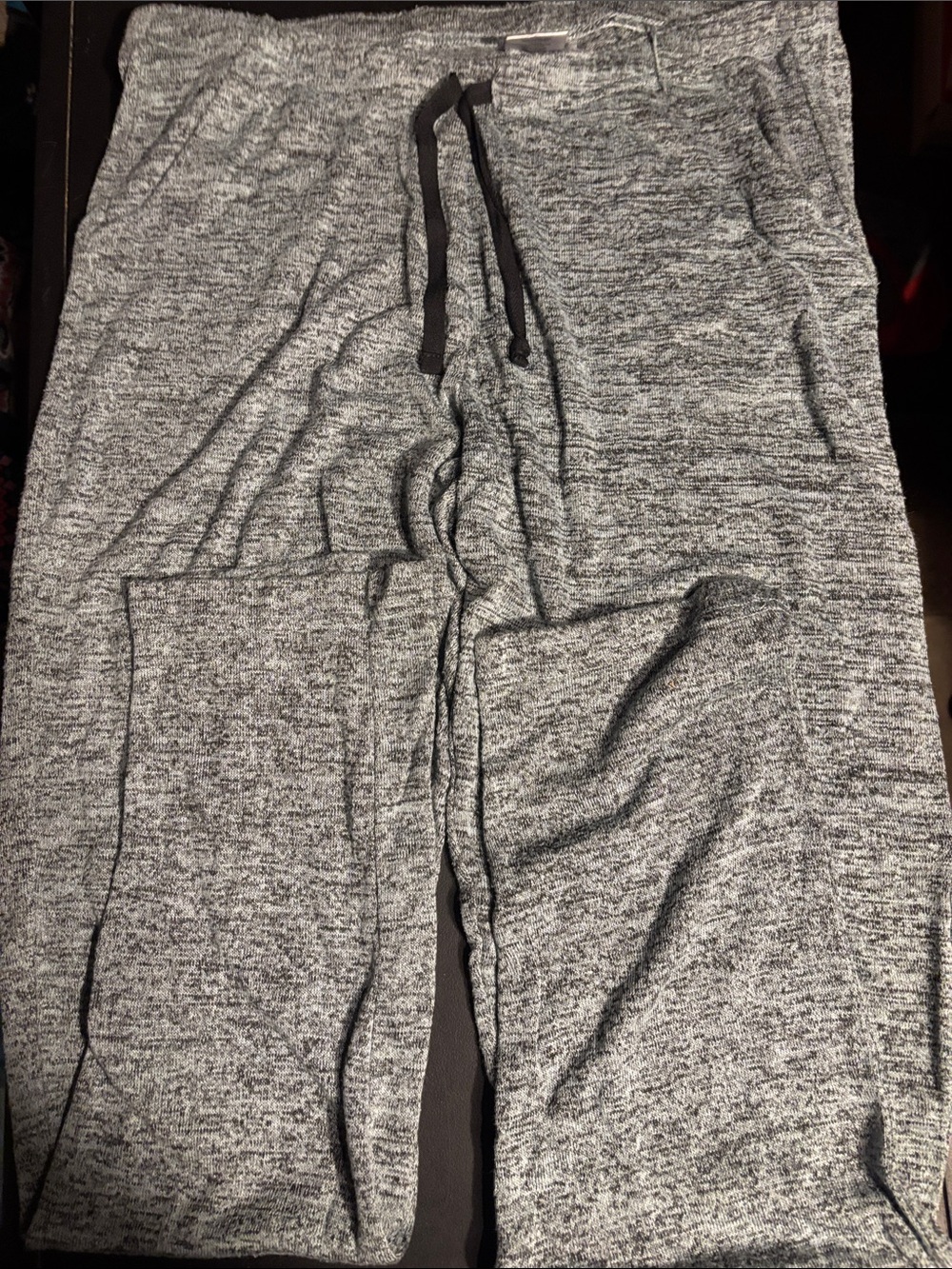 Women's Cozy Blue Grey Lounge Pajama Pants